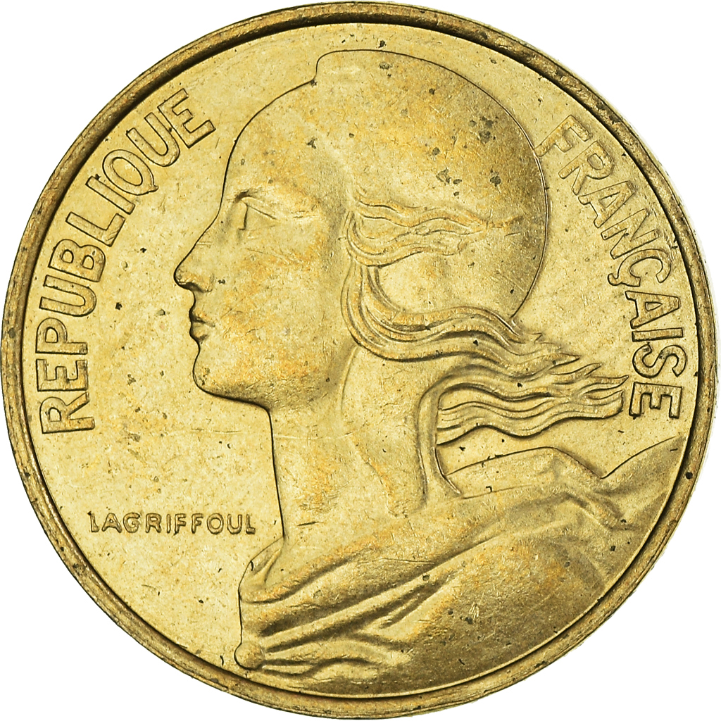 Moneda, Francia, 10 Centimes, 1997