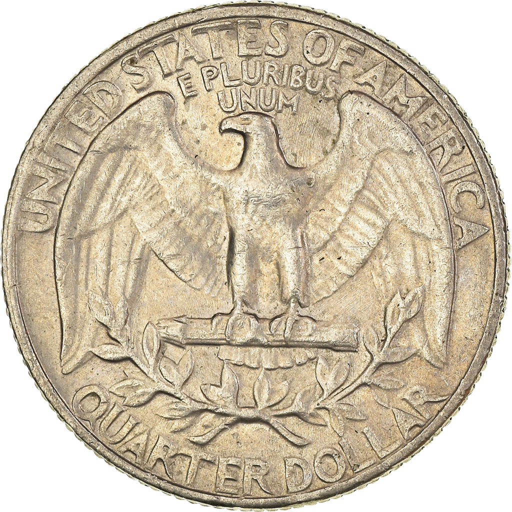 Moneda, Estados Unidos, Quarter, 1966