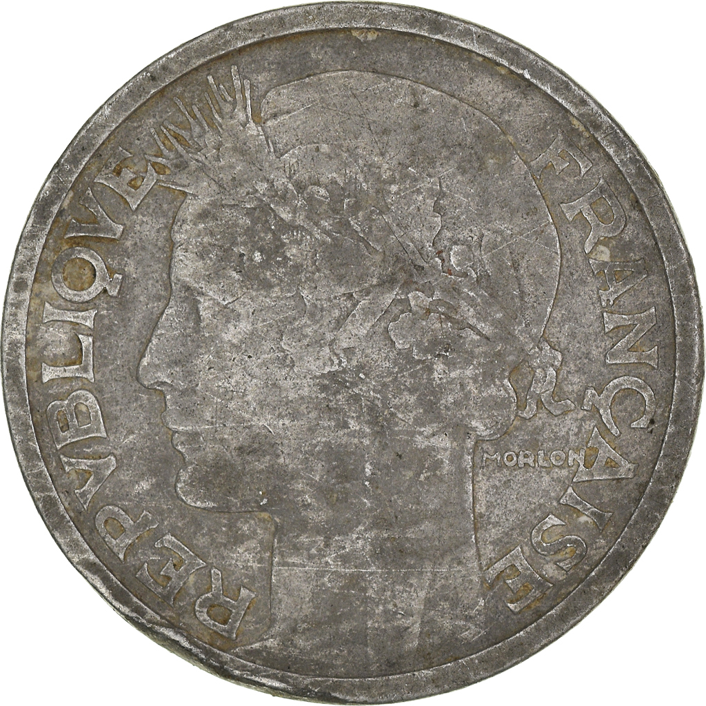 Moneda, Francia, 2 Francs, 1950