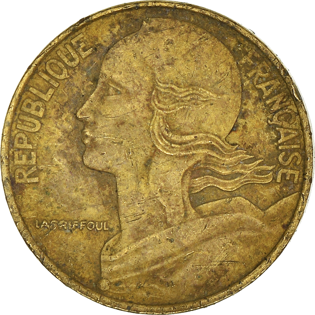 Moneda, Francia, 5 Centimes, 1994