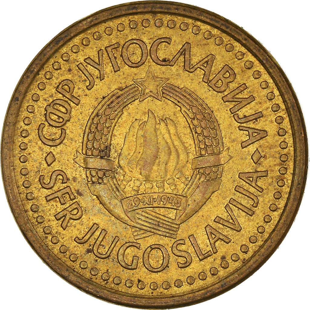 Moneda, Yugoslavia, 50 Para, 1990