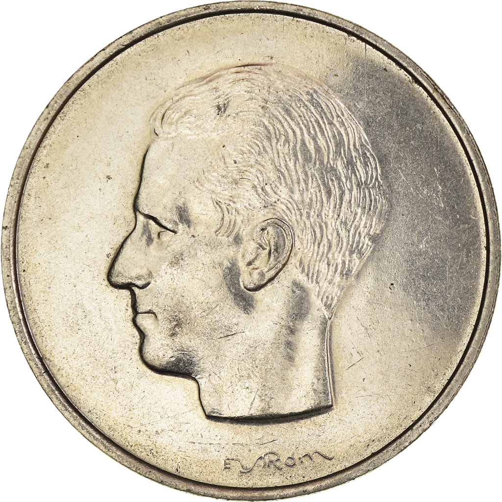 Moneda, Bélgica, 10 Francs, 10 Frank, 1974