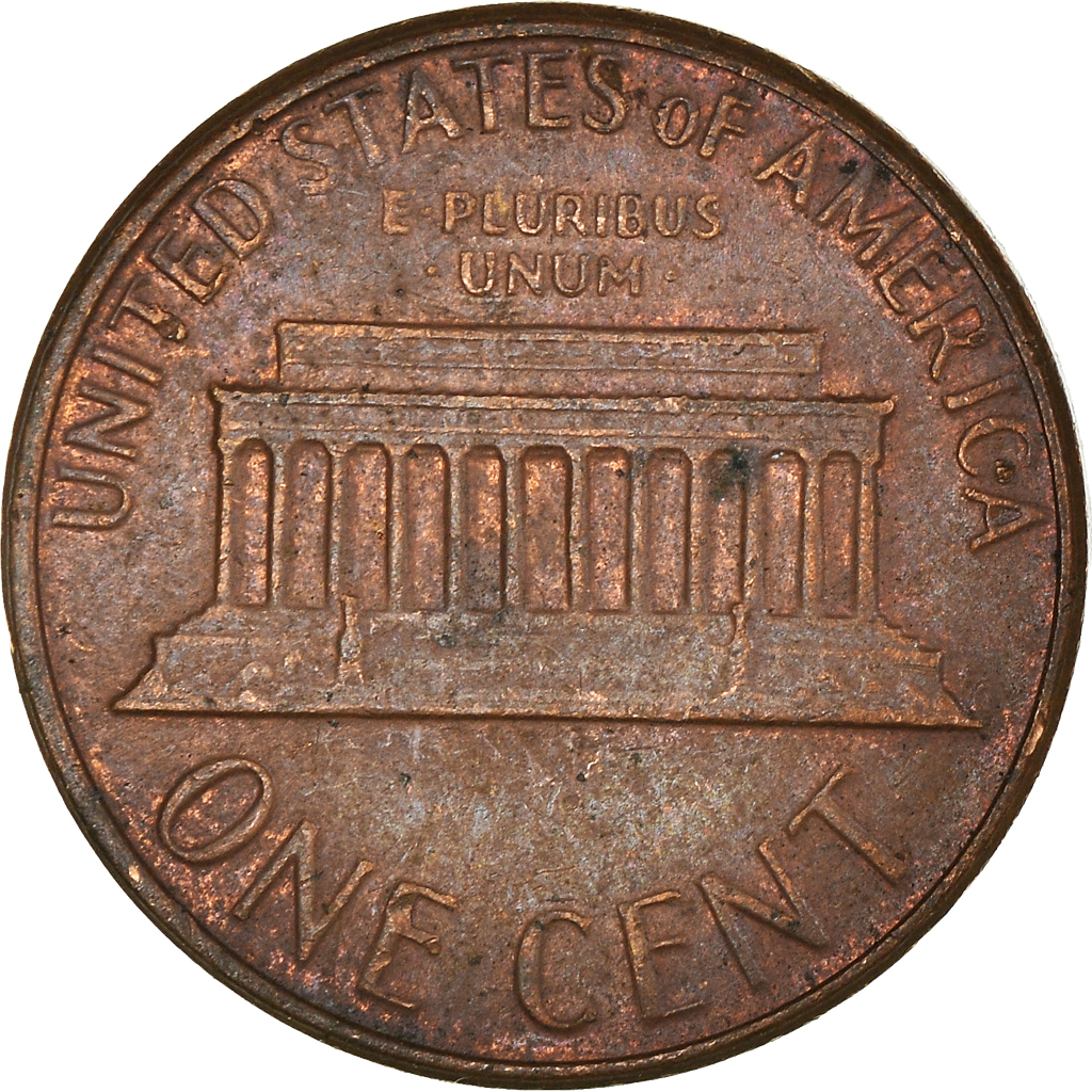 Moneda, Estados Unidos, Cent, 1976