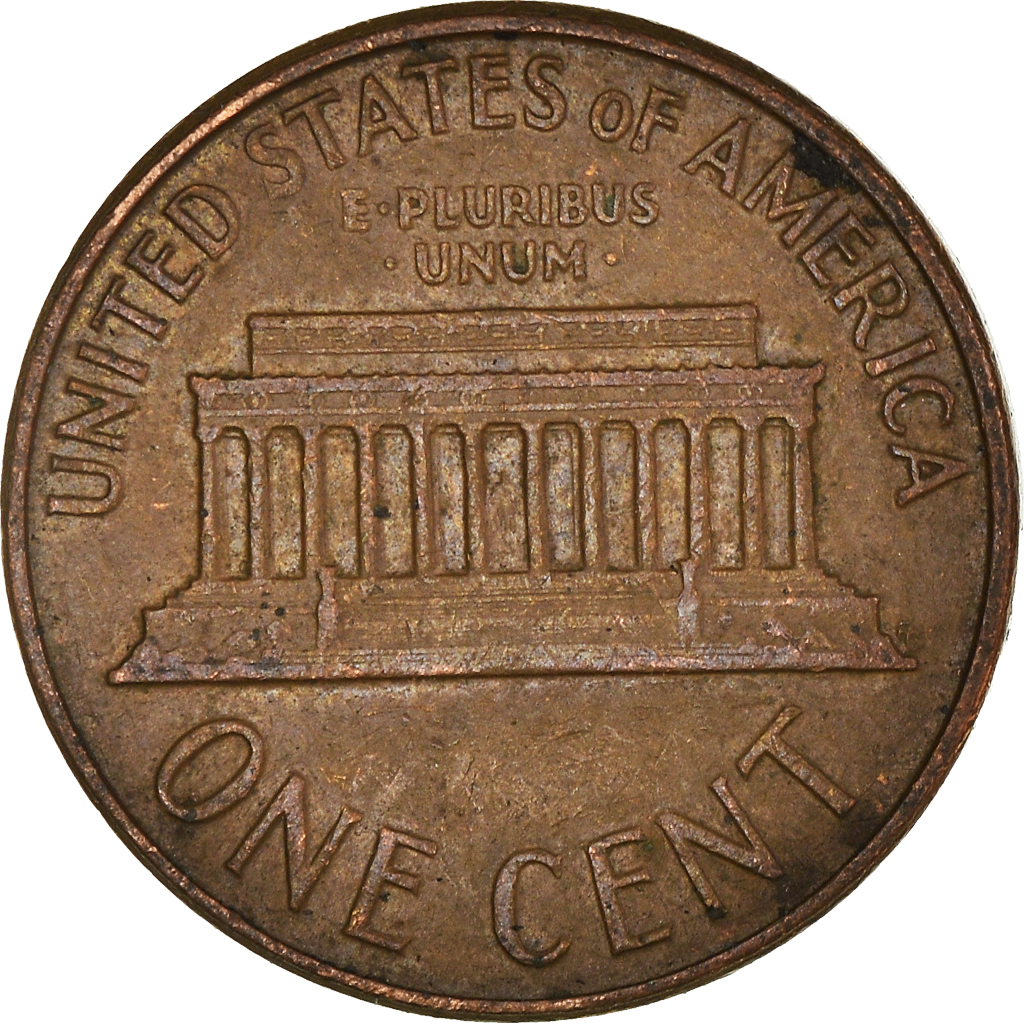 Moneda, Estados Unidos, Cent, 1964