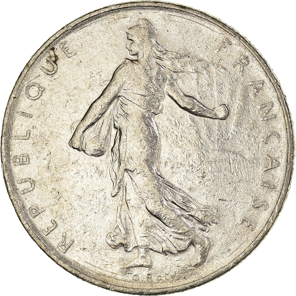 Moneda, Francia, Franc, 1971
