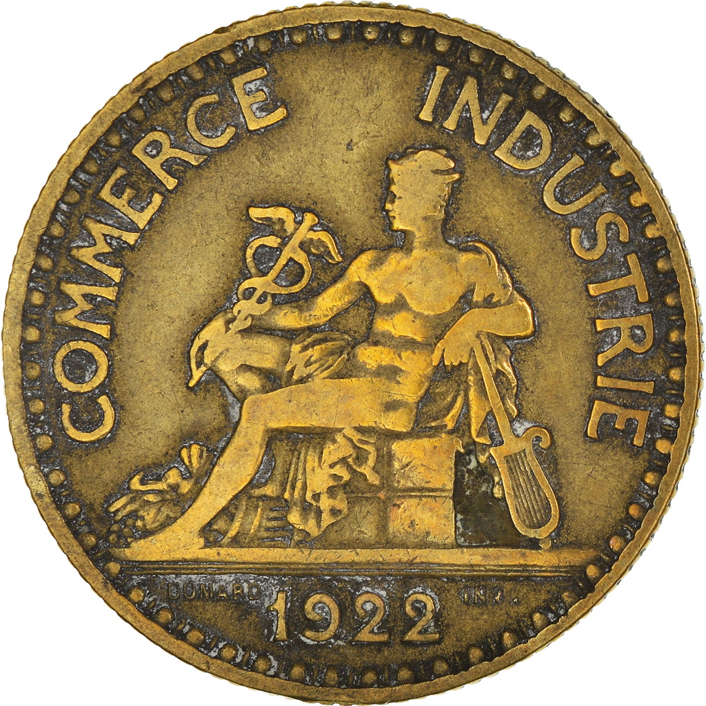 Moneda, Francia, 2 Francs, 1922