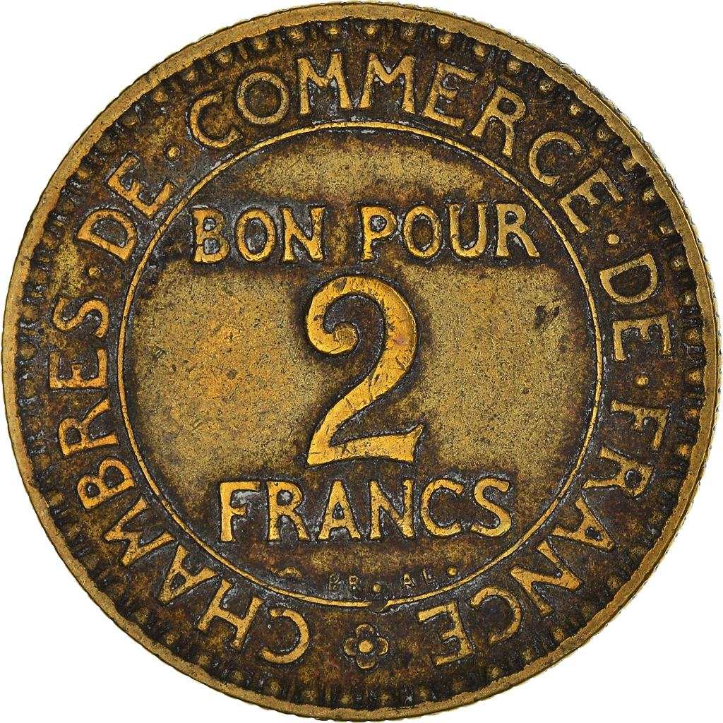 Moneda, Francia, 2 Francs, 1924