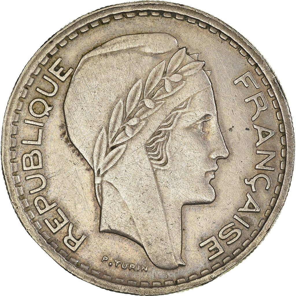 Moneda, Francia, 10 Francs, 1949