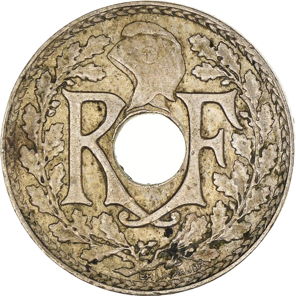 Moneda, Francia, 5 Centimes, 1936