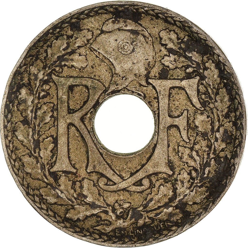 Moneda, Francia, 10 Centimes, 1935
