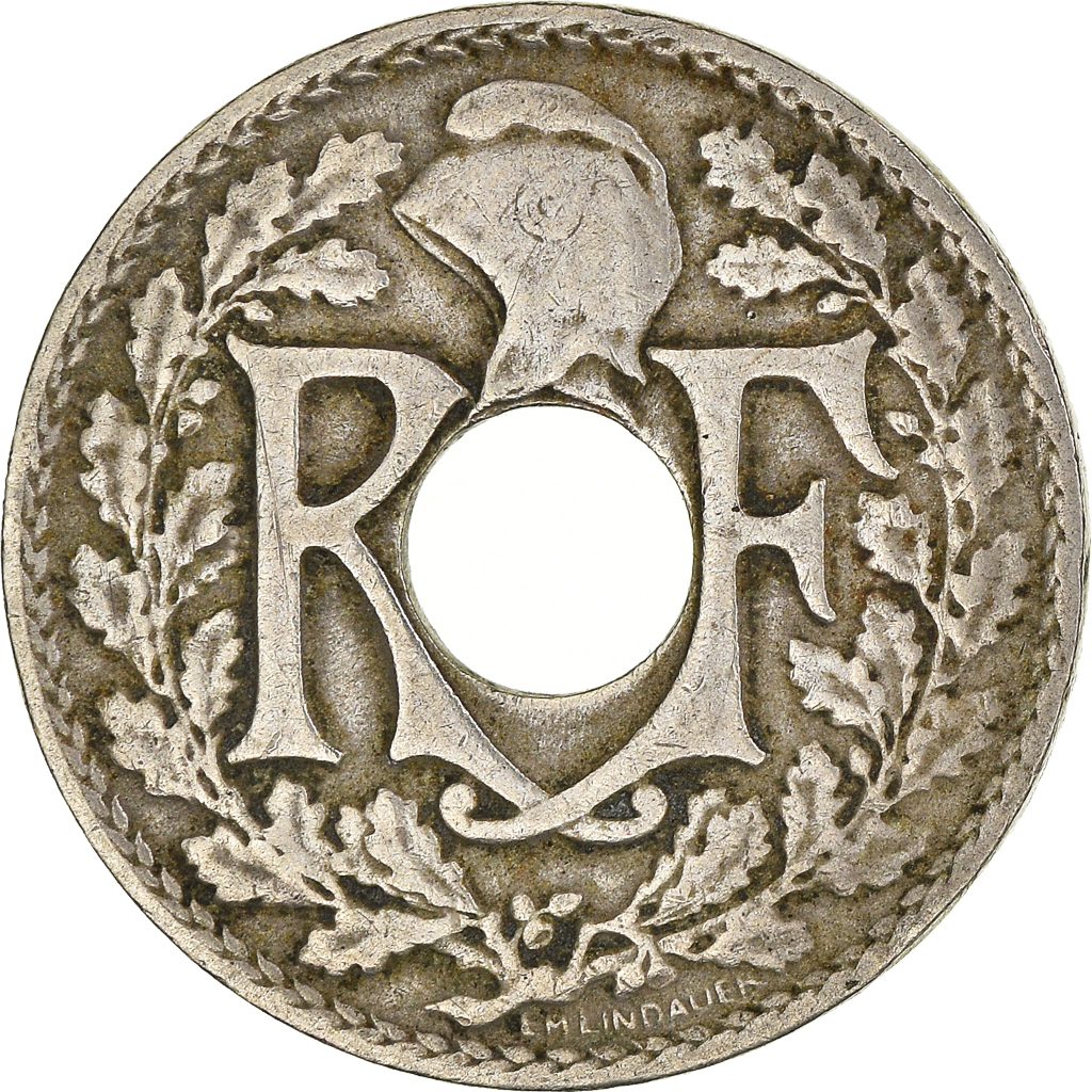 Moneda, Francia, 10 Centimes, 1922