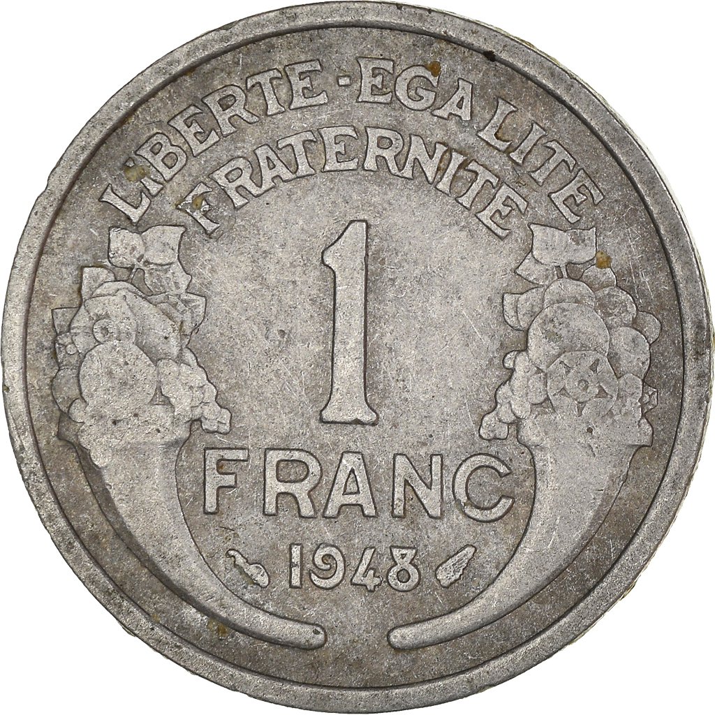 Moneda, Francia, Franc, 1948