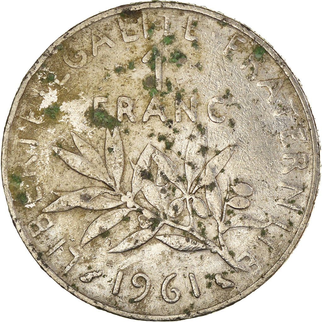 Moneda, Francia, Franc, 1961