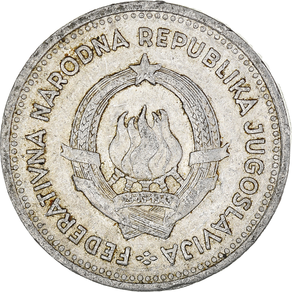 Moneda, Yugoslavia, 2 Dinara, 1953