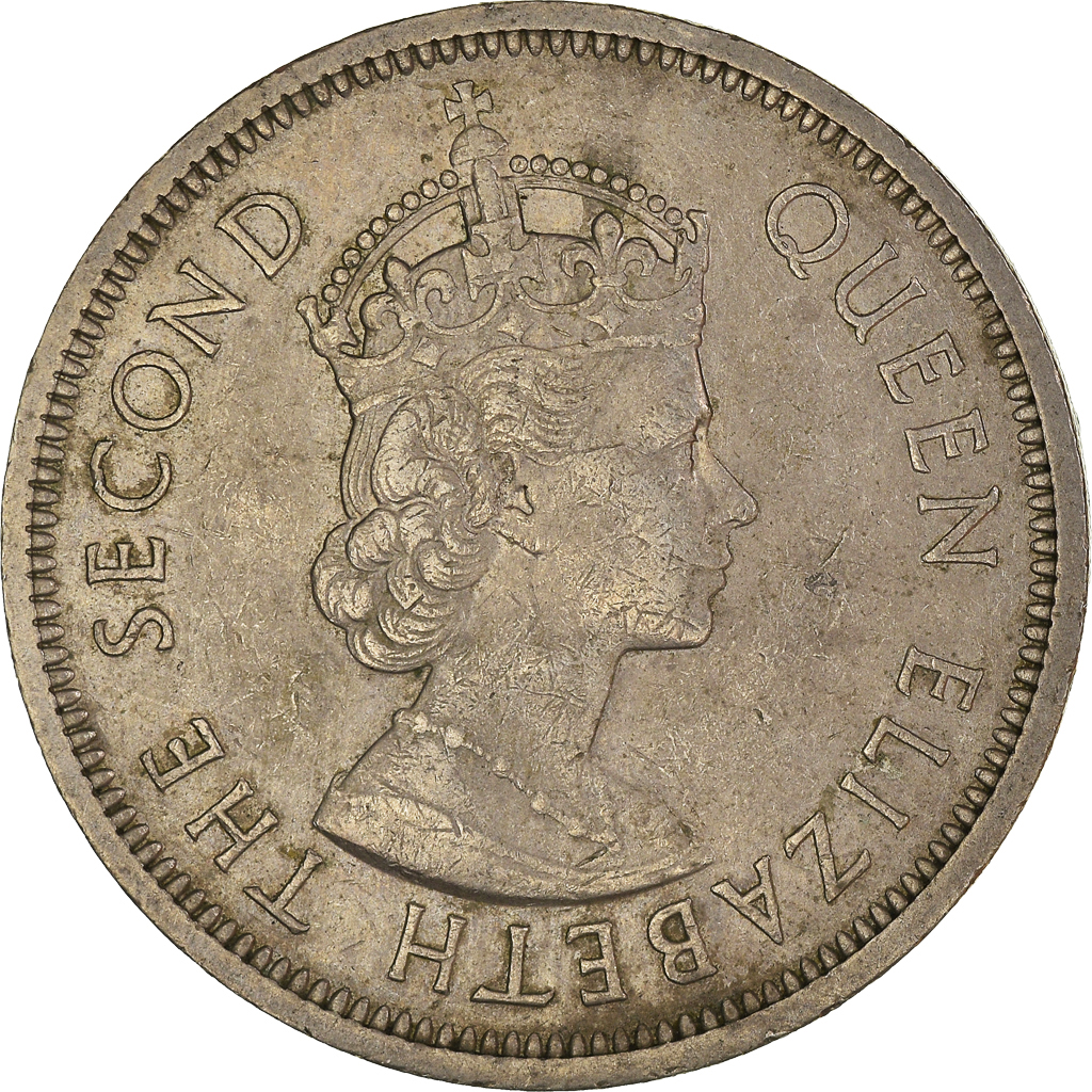 Moneda, Hong Kong, Dollar, 1960