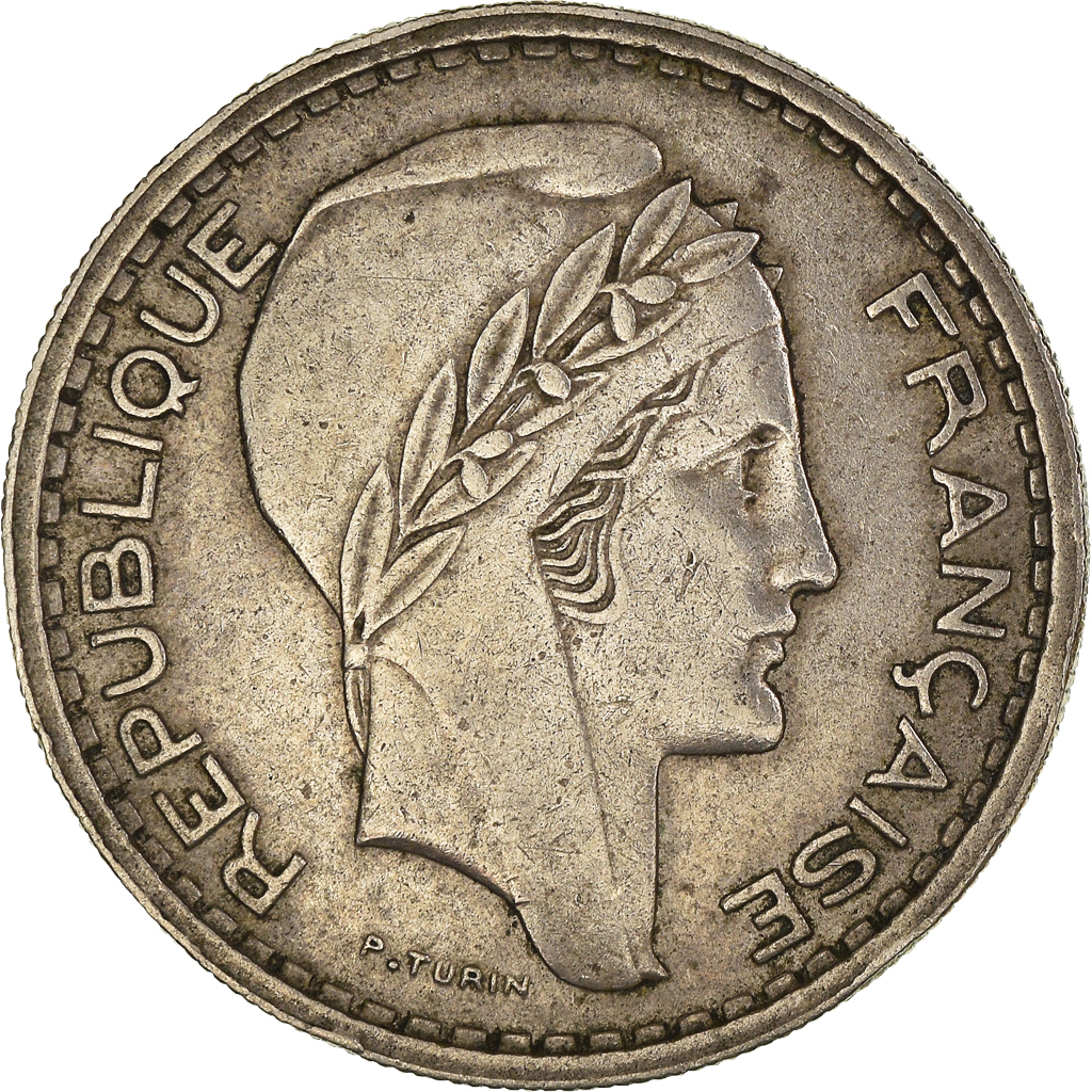 Moneda, Francia, 10 Francs, 1948