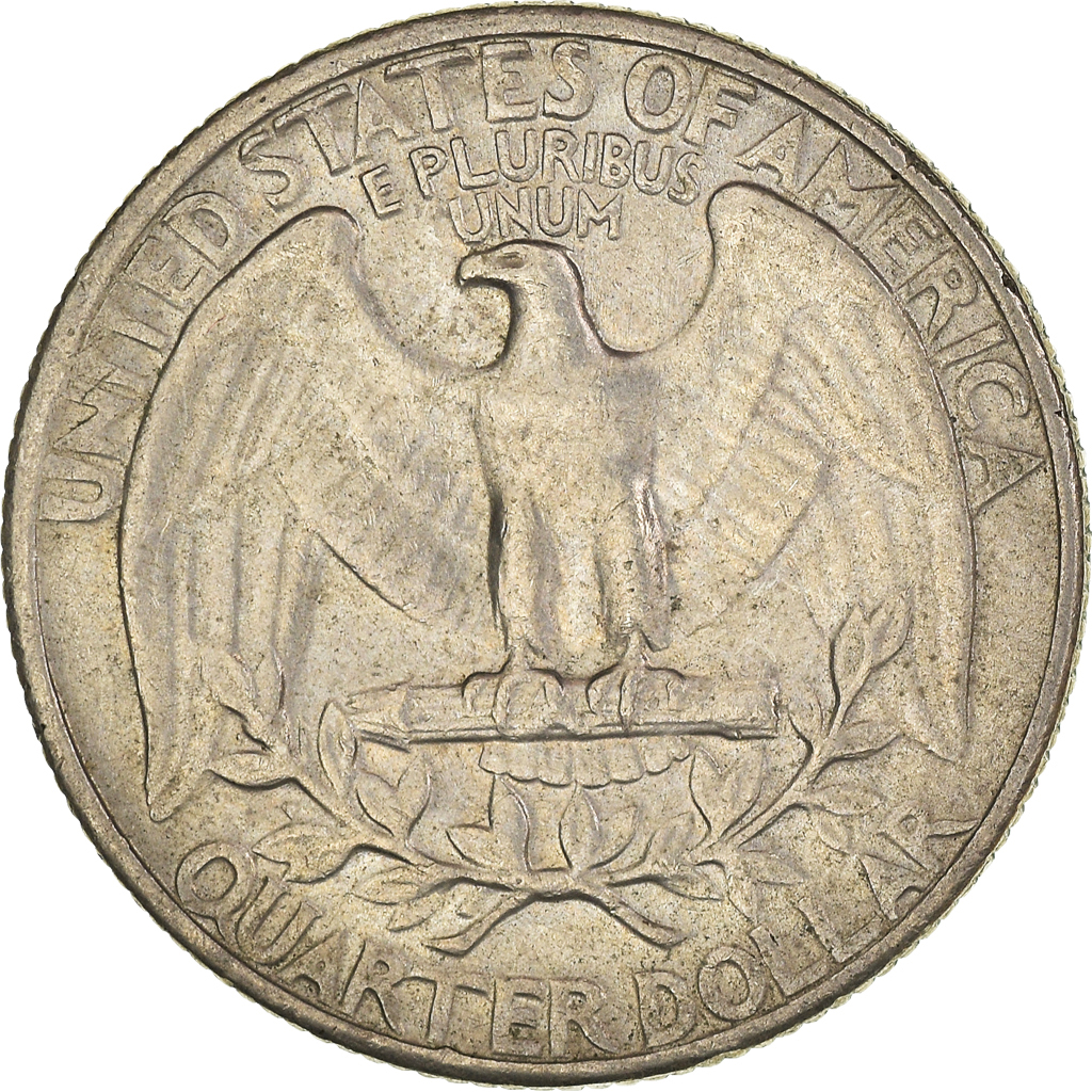 Moneda, Estados Unidos, Quarter, 1967