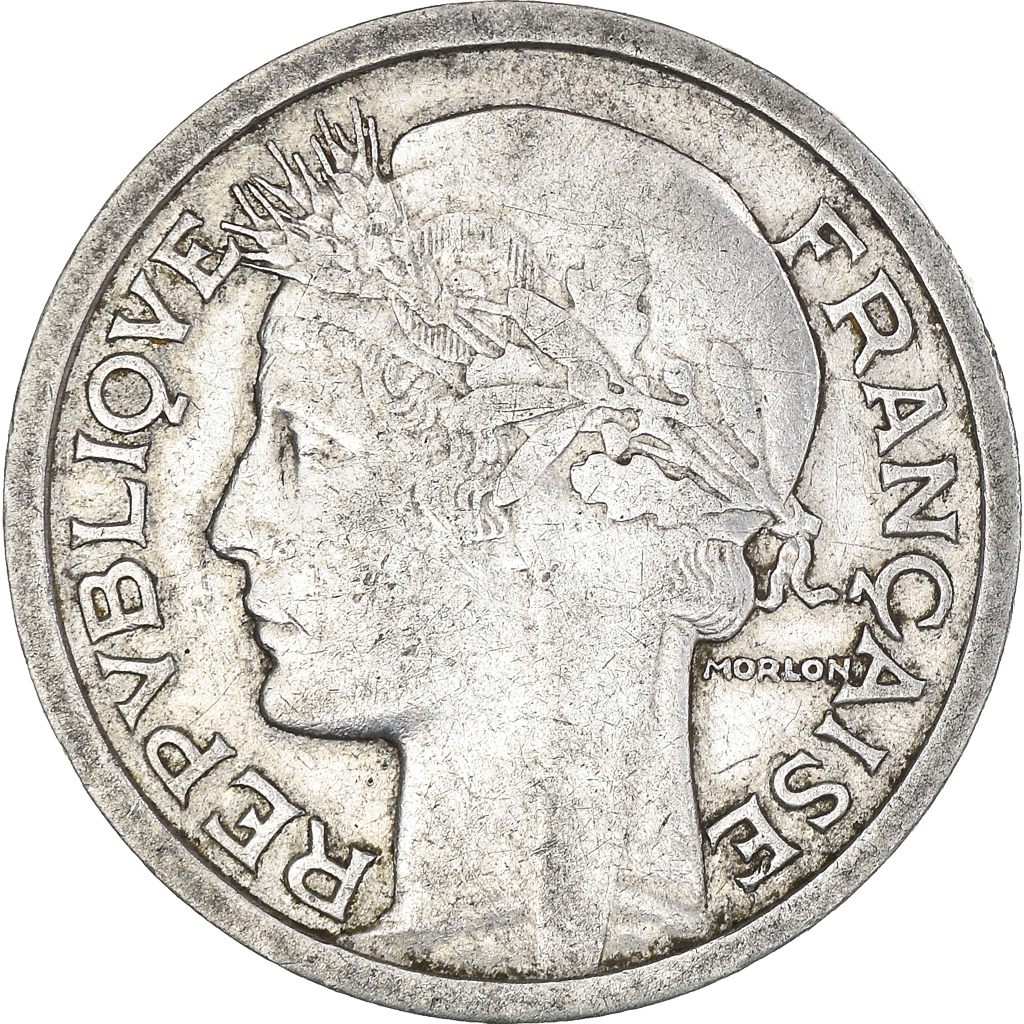 Moneda, Francia, Franc, 1945