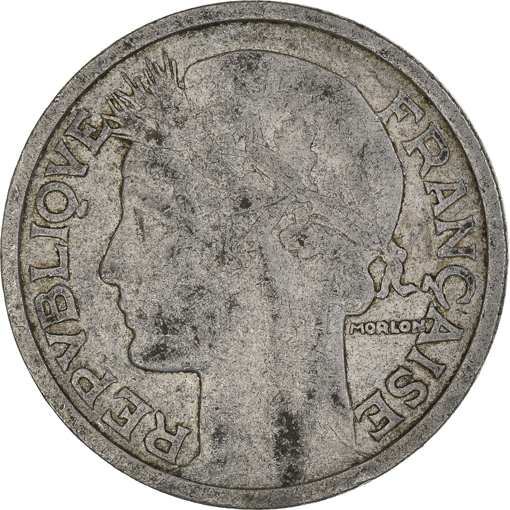 Moneda, Francia, 2 Francs, 1948