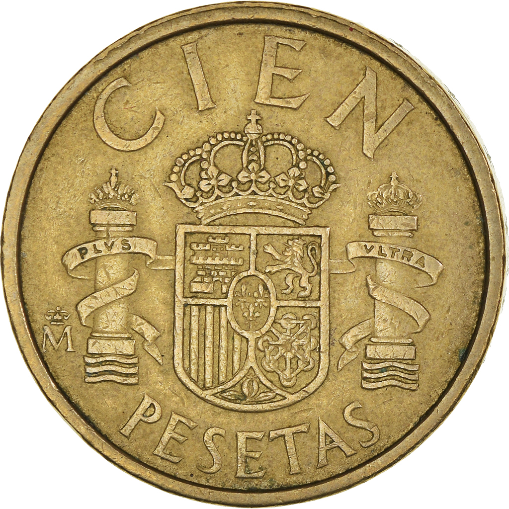 Moneda, España, 100 Pesetas, 1989
