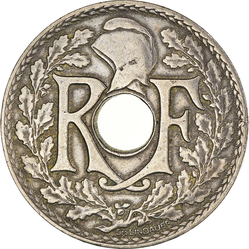 Moneda, Francia, 25 Centimes, 1926