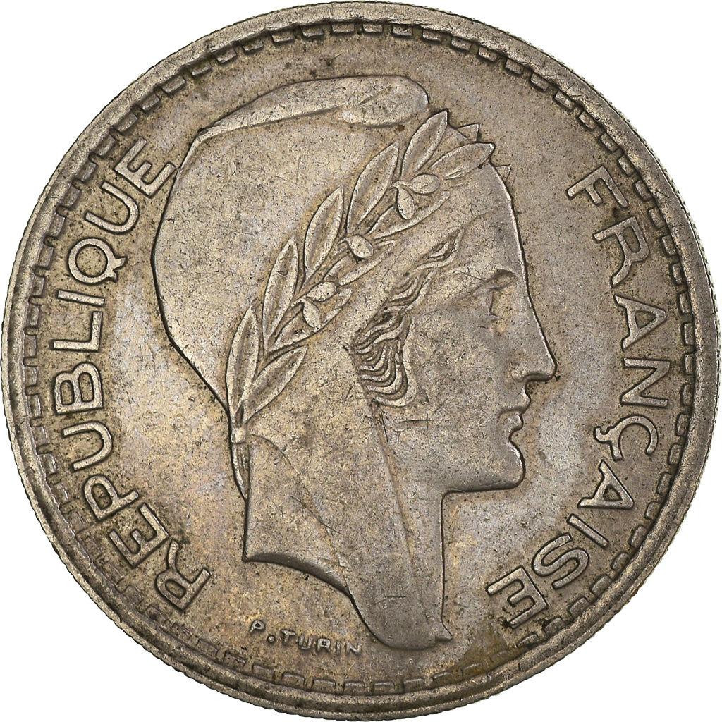 Moneda, Francia, 10 Francs, 1948
