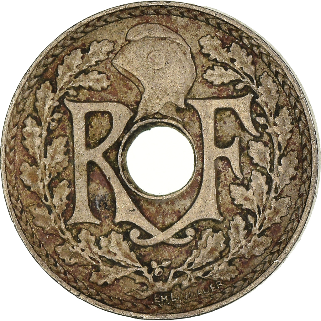 Moneda, Francia, 5 Centimes, 1932