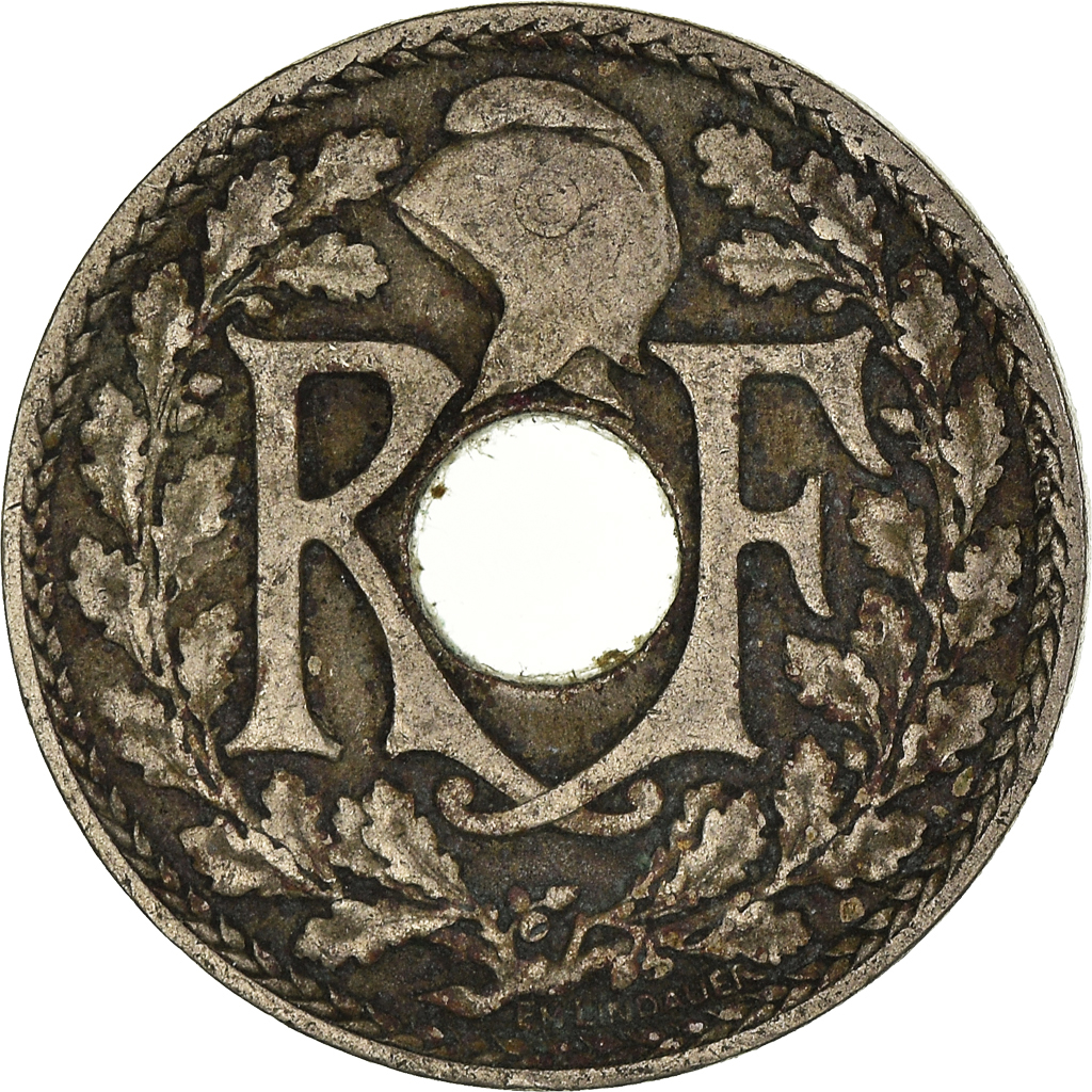 Moneda, Francia, 10 Centimes, 1923