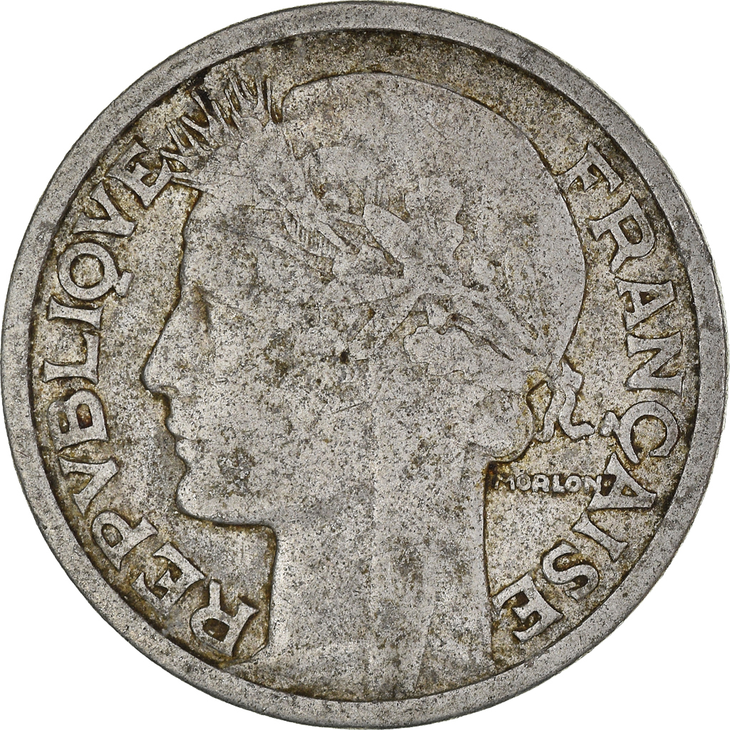 Moneda, Francia, 2 Francs, 1950