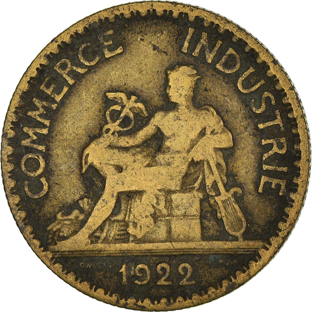 Moneda, Francia, 50 Centimes, 1922