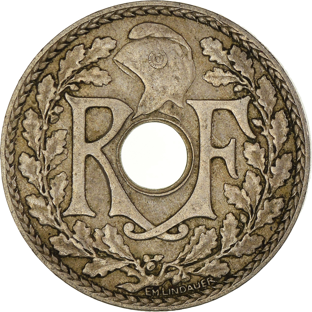 Moneda, Francia, 10 Centimes, 1935