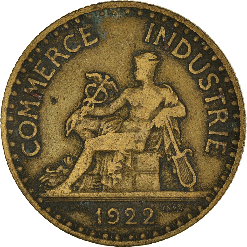 Moneda, Francia, 2 Francs, 1922