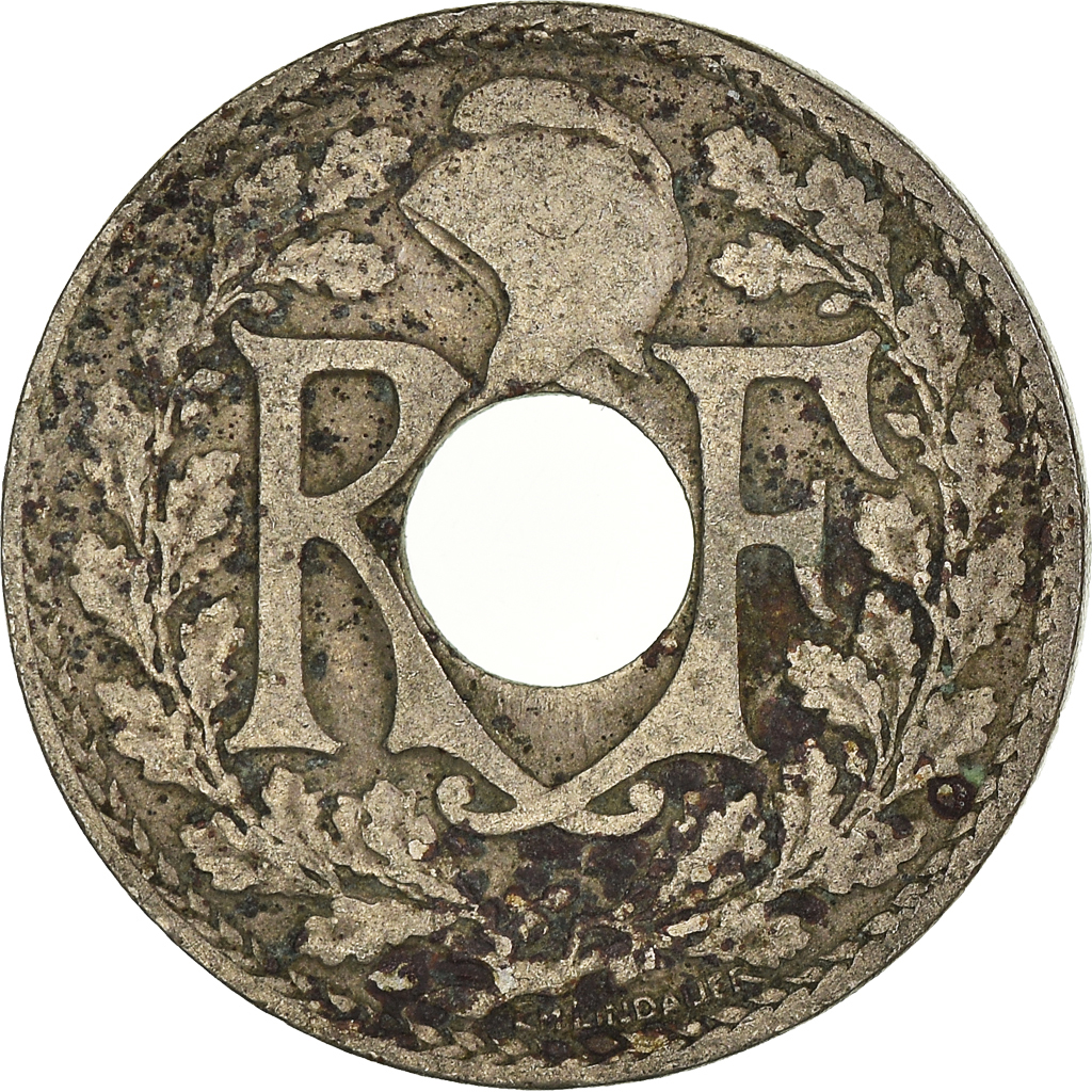 Moneda, Francia, 10 Centimes, 1923