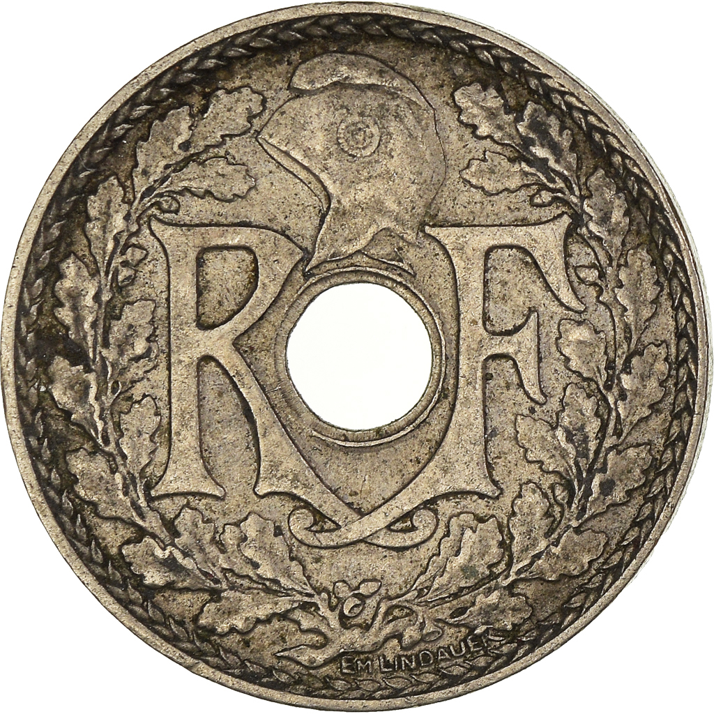 Moneda, Francia, 10 Centimes, 1937