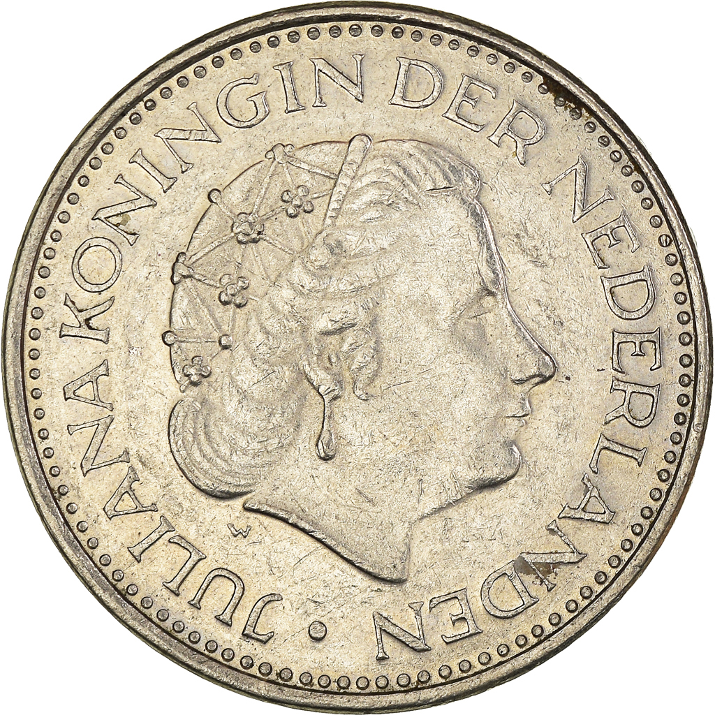Moneda, Países Bajos, Gulden, 1976