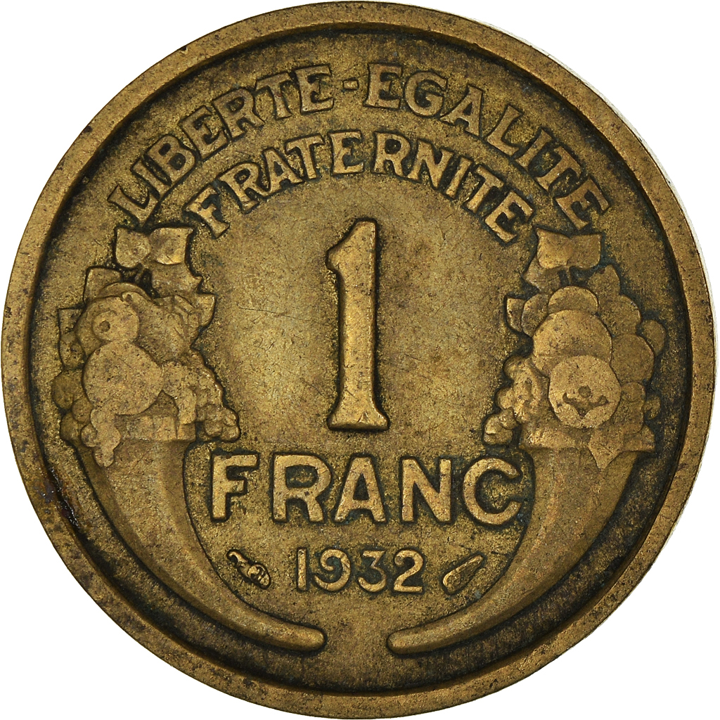 Moneda, Francia, Franc, 1932
