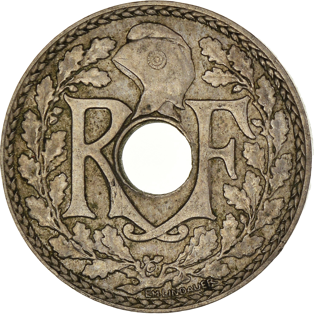 Moneda, Francia, 10 Centimes, 1935