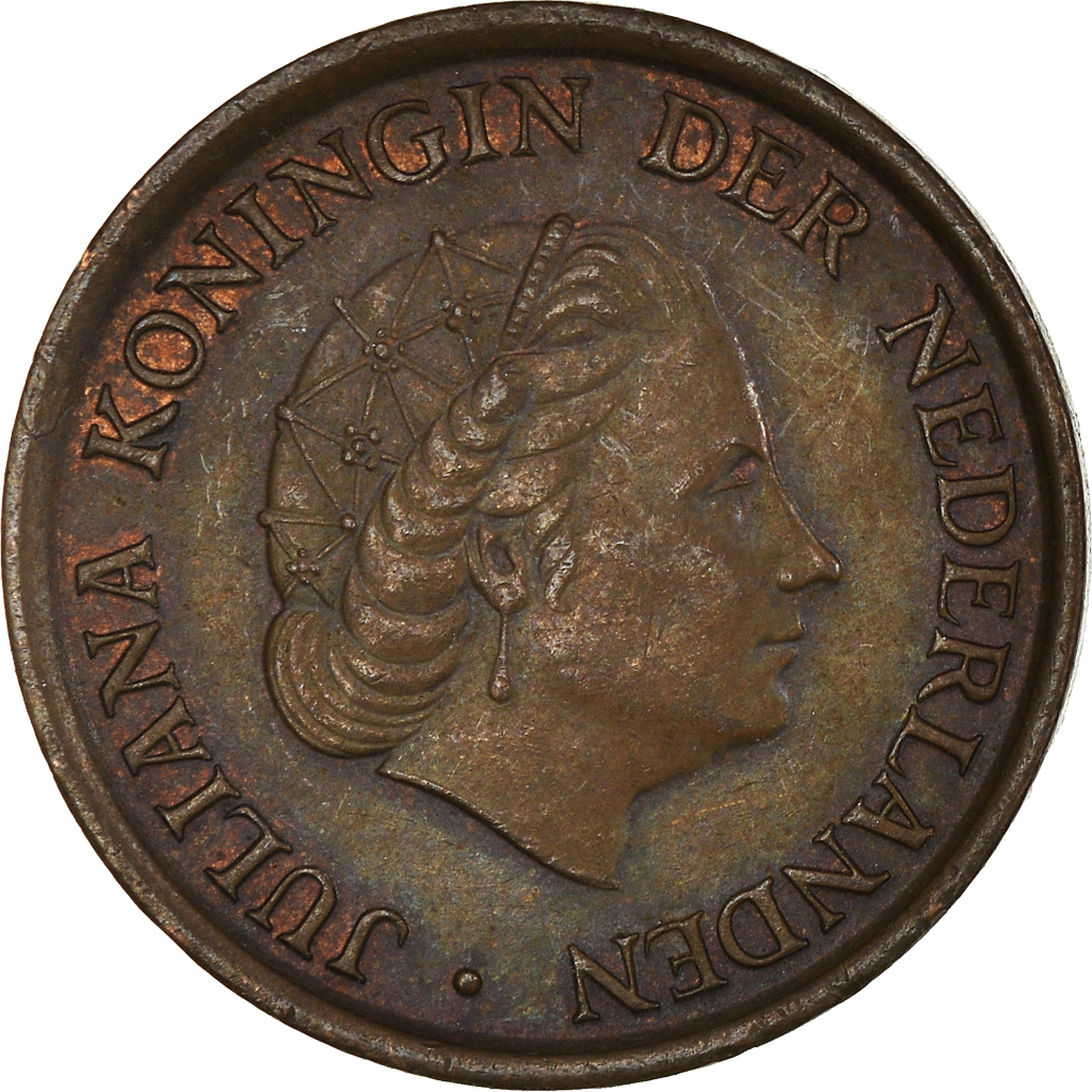 Moneda, Países Bajos, 5 Cents, 1980