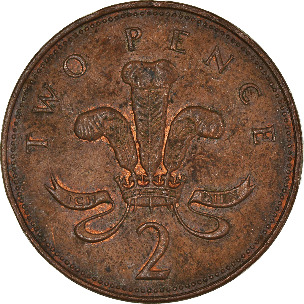 Moneda, Gran Bretaña, 2 Pence, 1999