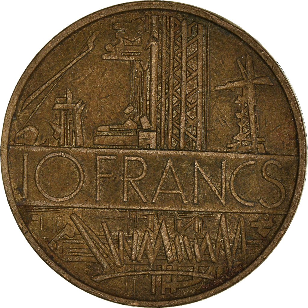Moneda, Francia, 10 Francs, 1979