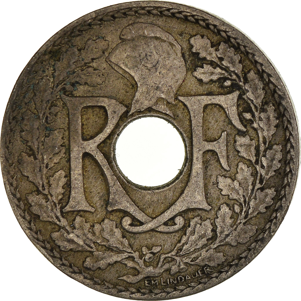 Moneda, Francia, 10 Centimes, 1927