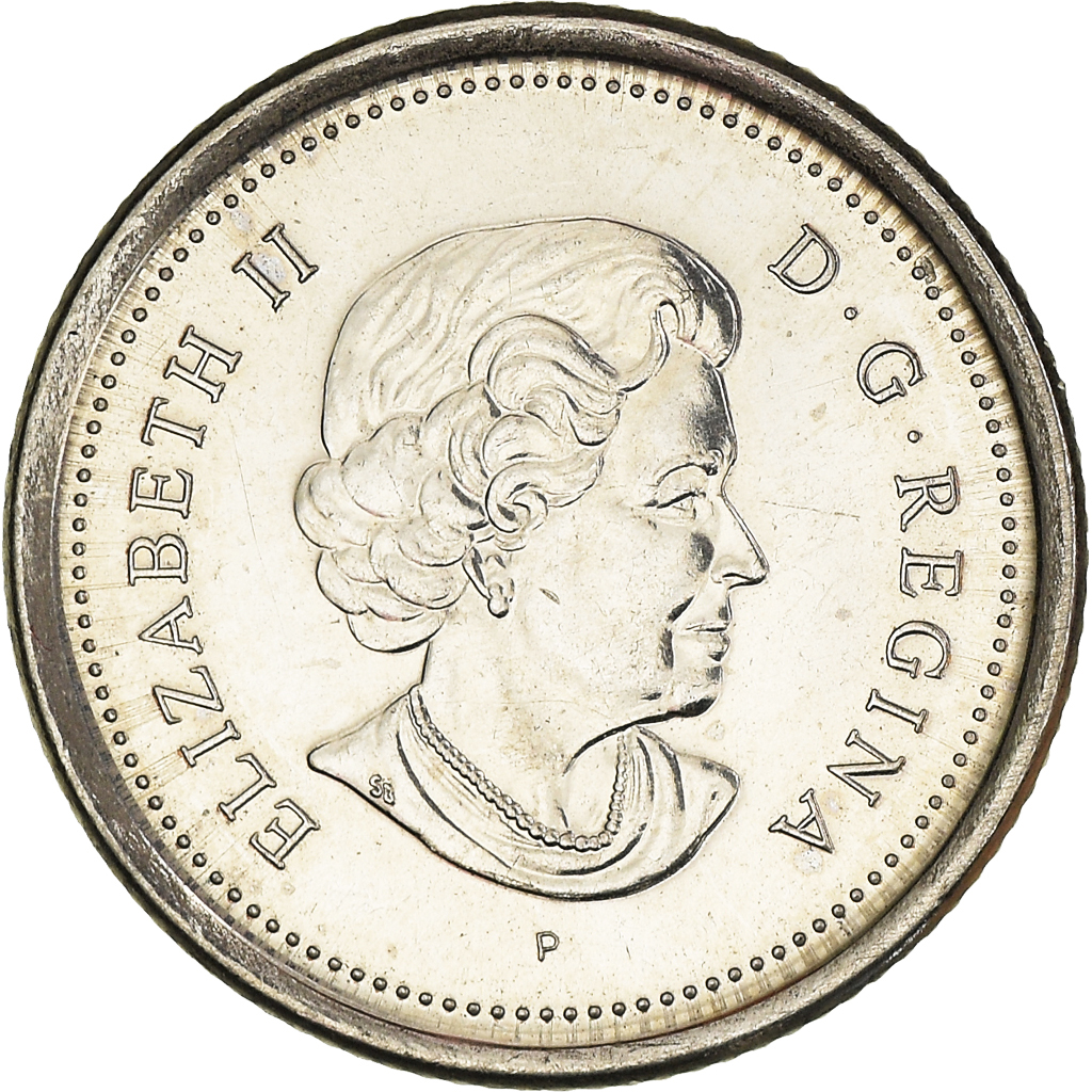Moneda, Canadá, 10 Cents, 2006