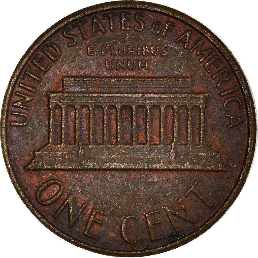 Moneda, Estados Unidos, Cent, 1977
