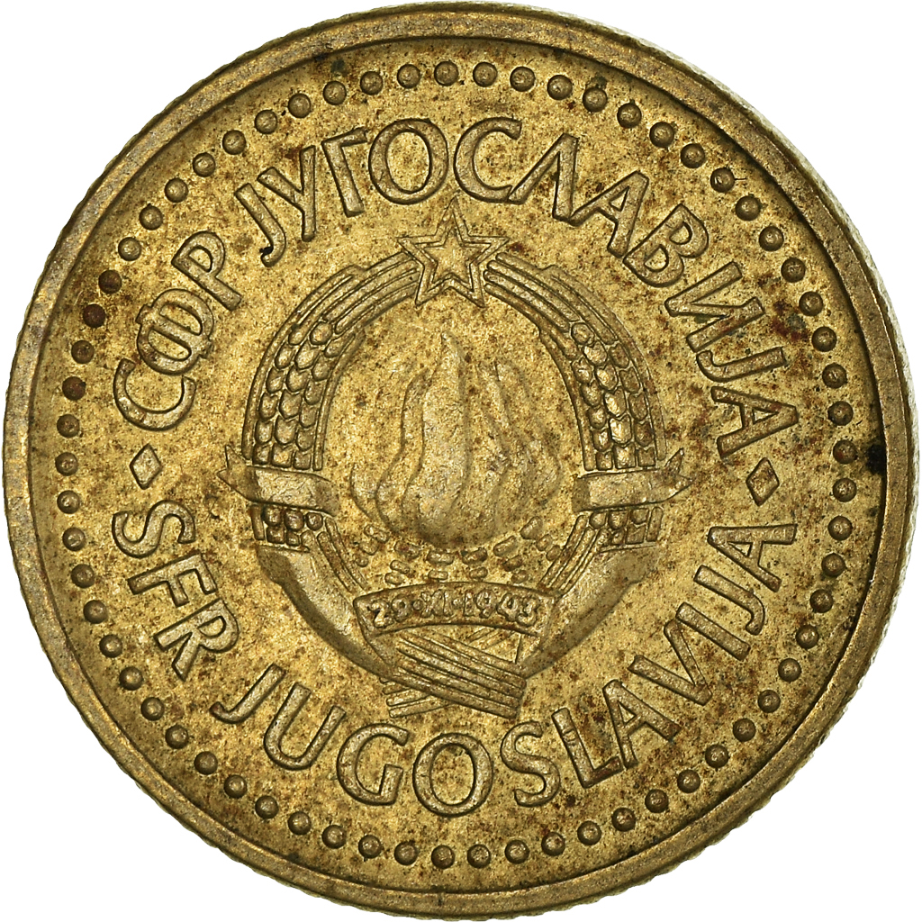 Moneda, Yugoslavia, Dinar, 1983