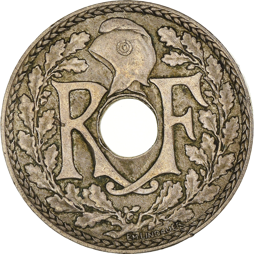 Moneda, Francia, 10 Centimes, 1936