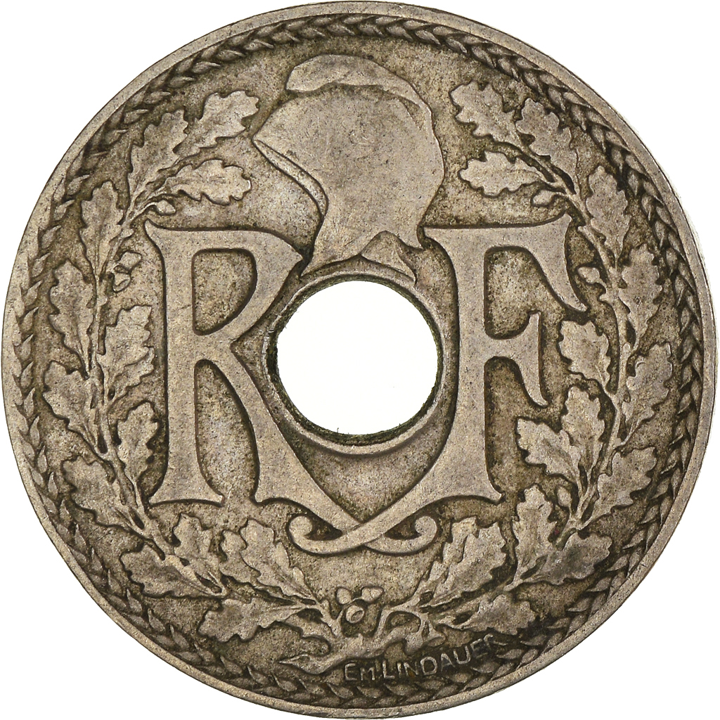 Moneda, Francia, 25 Centimes, 1923