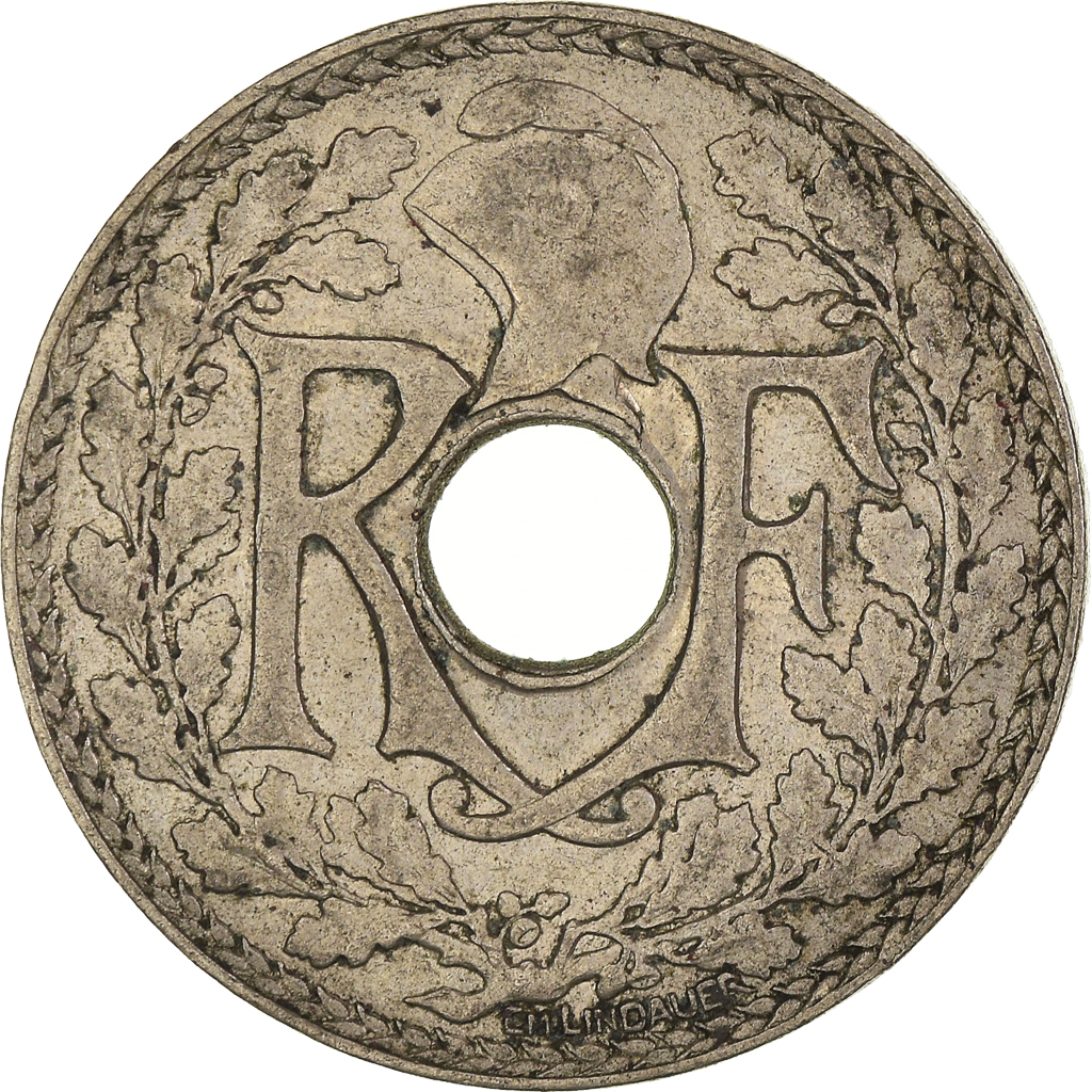 Moneda, Francia, 25 Centimes, 1933