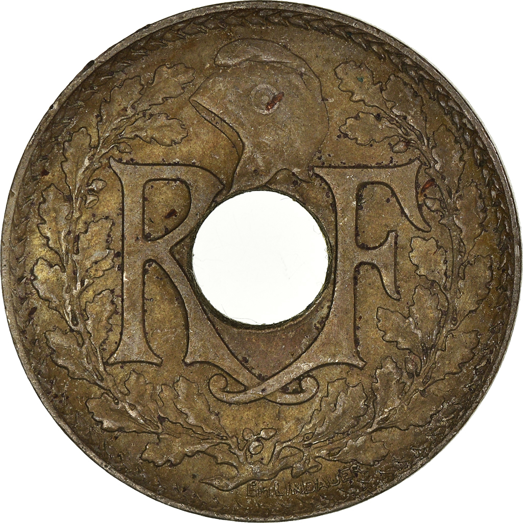 Moneda, Francia, 25 Centimes, 1921