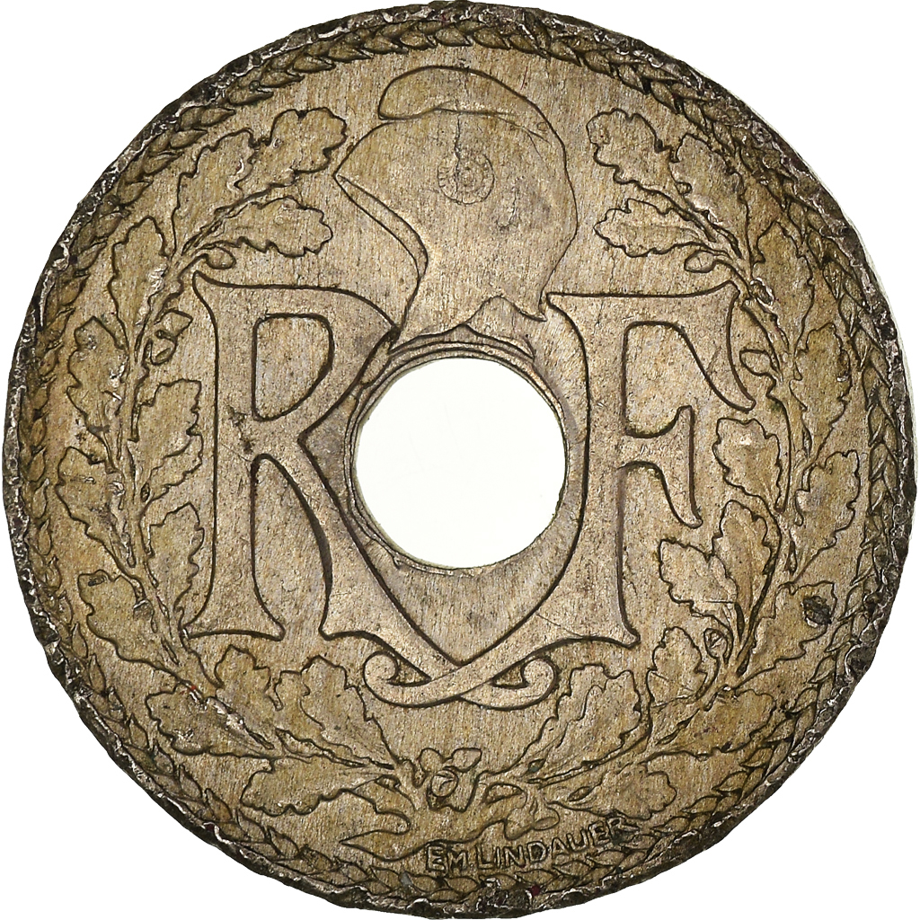 Moneda, Francia, 10 Centimes, 1936