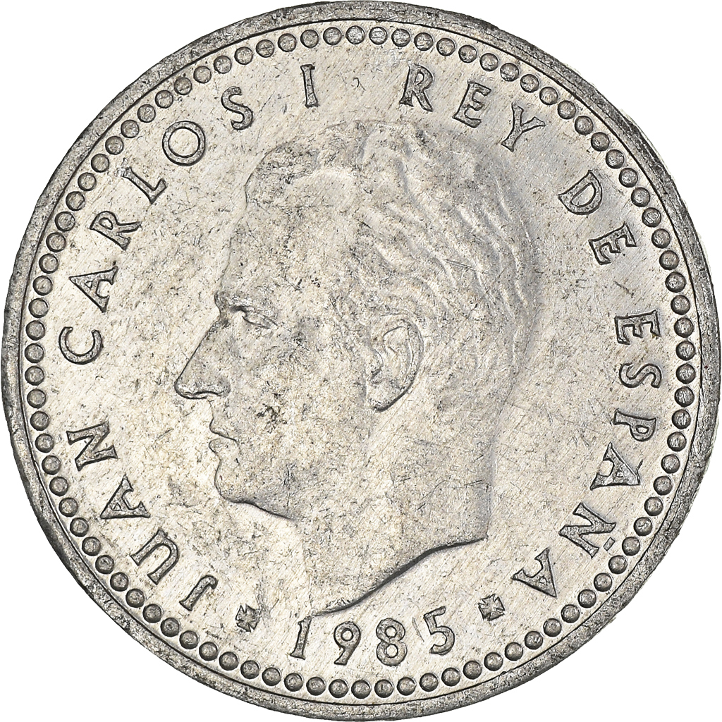 Moneda, España, Peseta, 1985